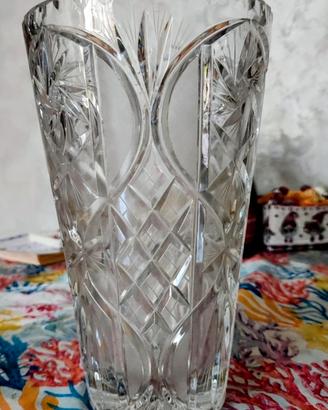 Vaso Vintage in Cristallo di Boemia 