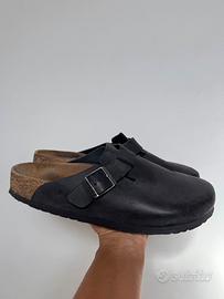 Birkenstock Boston Black Leather 42