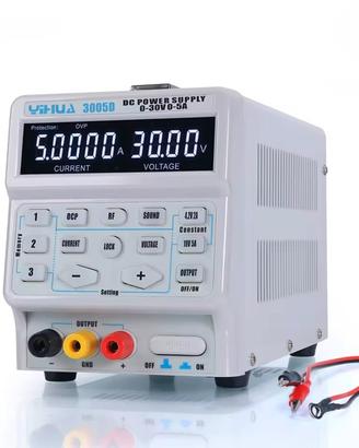 YiHua 3005D 30V 5A  alimentatore da banco