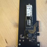 Hard disk m2 nvme kingston kc1000 250gb