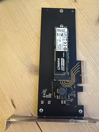 Hard disk m2 nvme kingston kc1000 250gb