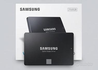 Samsung 850 EVO 250GB SSD - NUOVO mai usato