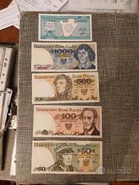 Banconote estere lotto