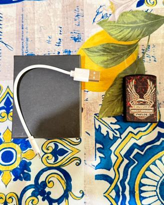 Accendino elettrico stile Zippo