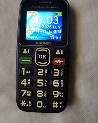 Cellulare Amico Unico Brondi dual SIM