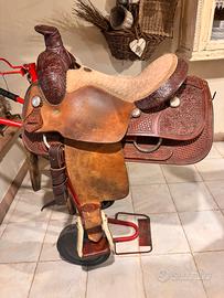 Sella roping saddlesmith