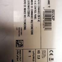 Centrale di comando portone a battente came