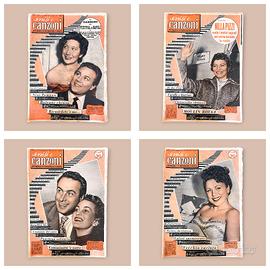 Lotto 17 Riviste Sorrisi e Canzoni – Vintage 1953