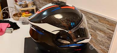 casco modulare in carbonio scorpion