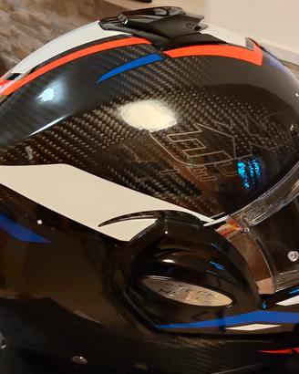 casco modulare in carbonio scorpion