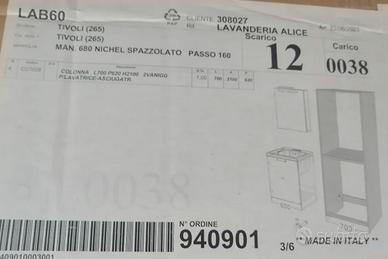 Colonna per lavatrice e asciugatrice