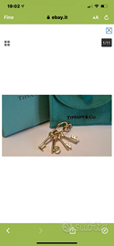 Portachiavi Tiffany LOVE 18kt