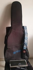Accessori  chitarra - borsa - tracolla - poggiapie