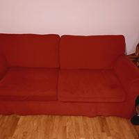 divano letto e puff coordinati