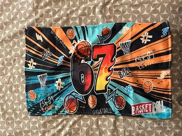 Telo da mare stile basketball per bambini