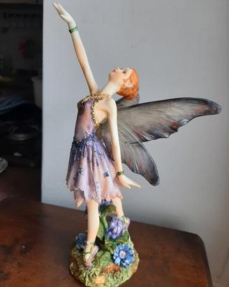 Fata ballerina floreale dipinta a mano