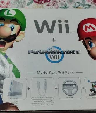 Nintendo Wii Mario Kart Pack + accessori