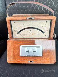 Amperometro analogico vintage