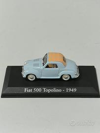 Fiat 500 Topolino Modellino 1:43
