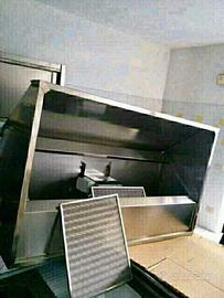 cappa aspirazione inox 