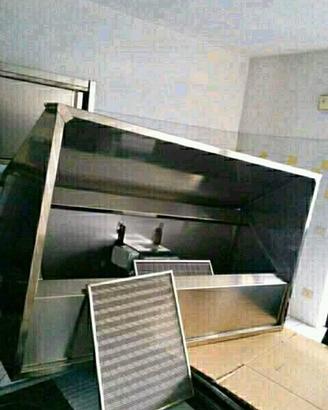 cappa aspirazione inox 