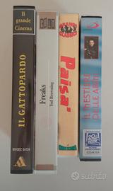 VHS film iconici Browning,Rosselini,Visconti,Olmi
