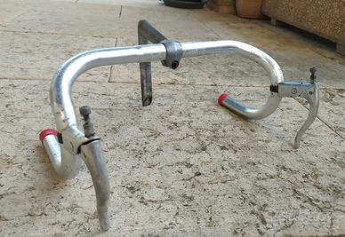 manubrio vintage 3ttt + leve balilla originali 