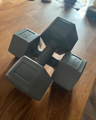 Coppia  manubri 6 kg