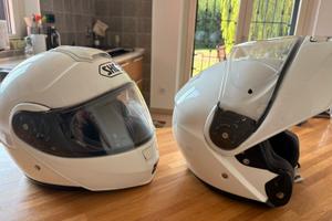 Coppia Caschi  moto modulari Shoei Neotec