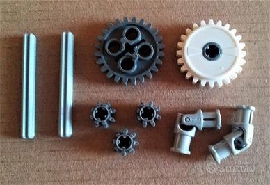 LEGO Technic - 9 Ingranaggi, Assi e Giunti NUOVO