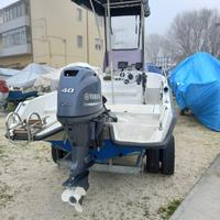 Barca open+ yamaha 40/60 nuovo