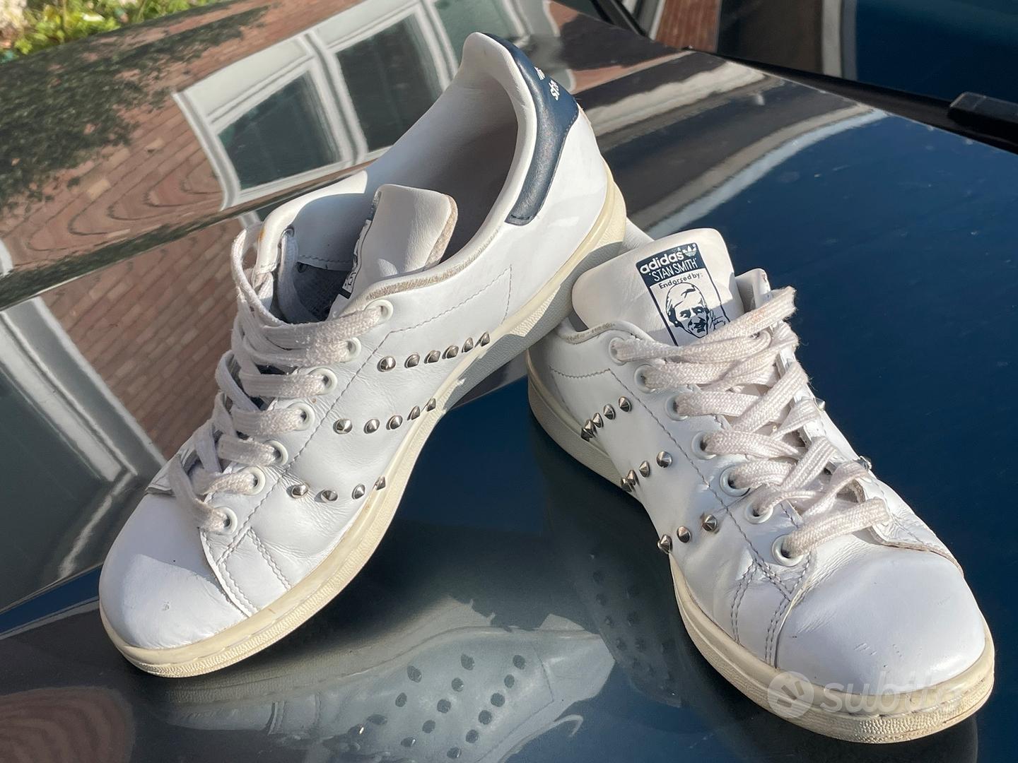 Stan smith nere hot sale e argento