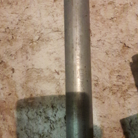 2 tubi zincati diametro cm.5. Uni 5745 . 406