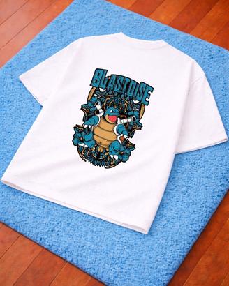 Maglietta bianca Blastoise Pokémon