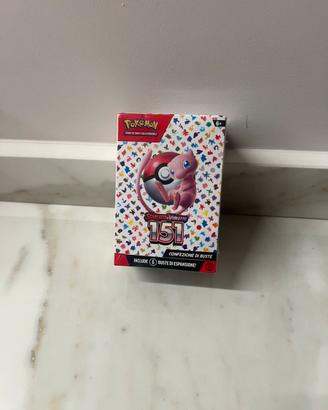 Pokemon 151 booster bundle ita