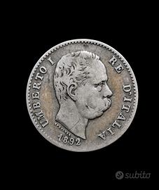Umberto l L.1 1892 R2