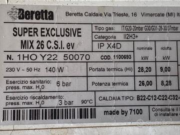 KIT SCHEDE CALDAIA BERETTA EXCLUSIVE MIX 26 csi