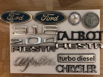 Stemmi / fregi / loghi auto d'epoca