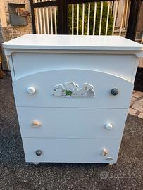 Cassettiera + Lavatoio Bambini Foppapedretti