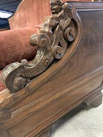 DIVANO ANTICO TIROLESE