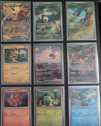 carte Pokemon 151 fuoriserie/ex