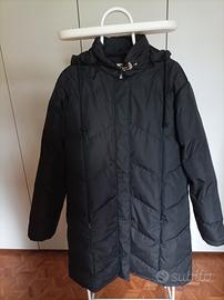 Cappotto trapuntato lungo donna 