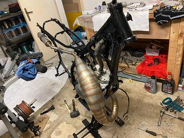 Scarico per yamaha dt 125 o 170 athena