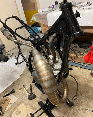 Scarico per yamaha dt 125 o 170 athena