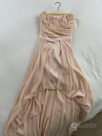 Vestito rosa cipria Castellani