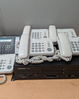 Panasonic KX-NS500 + Scheda DSP + 6 Telefoni