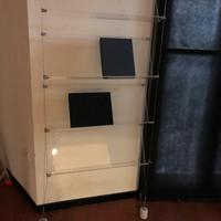 Libreria plexiglass da appendere