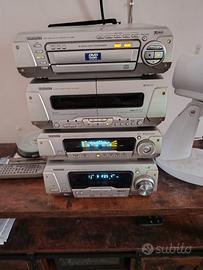 technics impianto stereo 