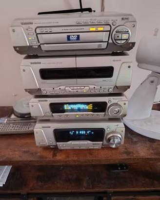 technics impianto stereo 