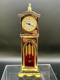 Orologio Platinum Mini Pendolo Vintage Dorato Box